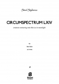 Circumspectrum LXIV Cello Solo z